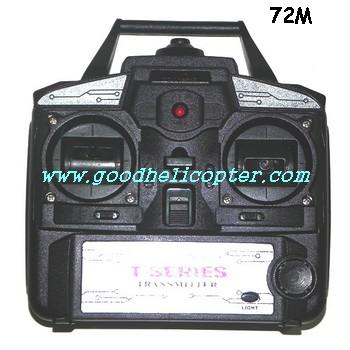 mjx-t-series-t04-t604 helicopter parts transmitter (72M)